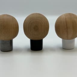 قپه چوبی وارداتی گرد مینیمال - بسته, طلایی