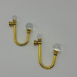 گل میخ کریستالی بزرگ کد 1001 - تصویر کوچک 1