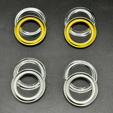 حلقه پانچ فلزی