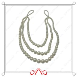 پرده جمع کن ۳ رج مرواریدی