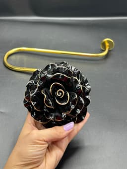 گل میخ عصایی طرح گل - تصویر کوچک 4