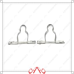 پایه ریل پشت دری شیاردار - تصویر کوچک 1