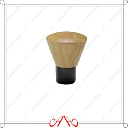 قپه چوبی وارداتی مینیمال مخروطی کوتاه - تصویر کوچک 3