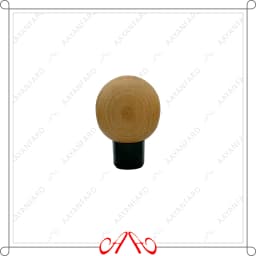 قپه چوبی مینیمال گرد - تصویر کوچک 1