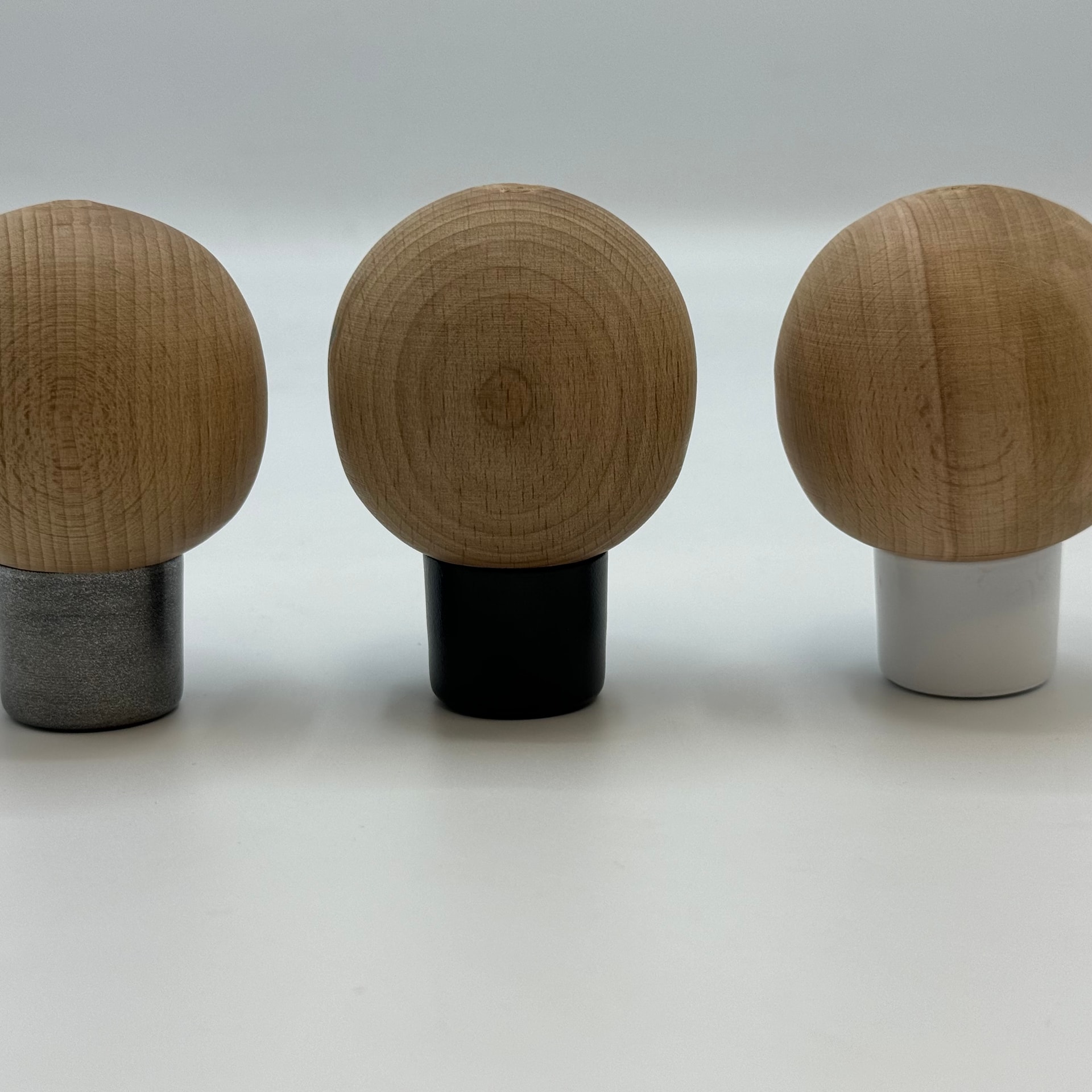 قپه چوبی وارداتی گرد مینیمال - بسته, طلایی - تصویر 1