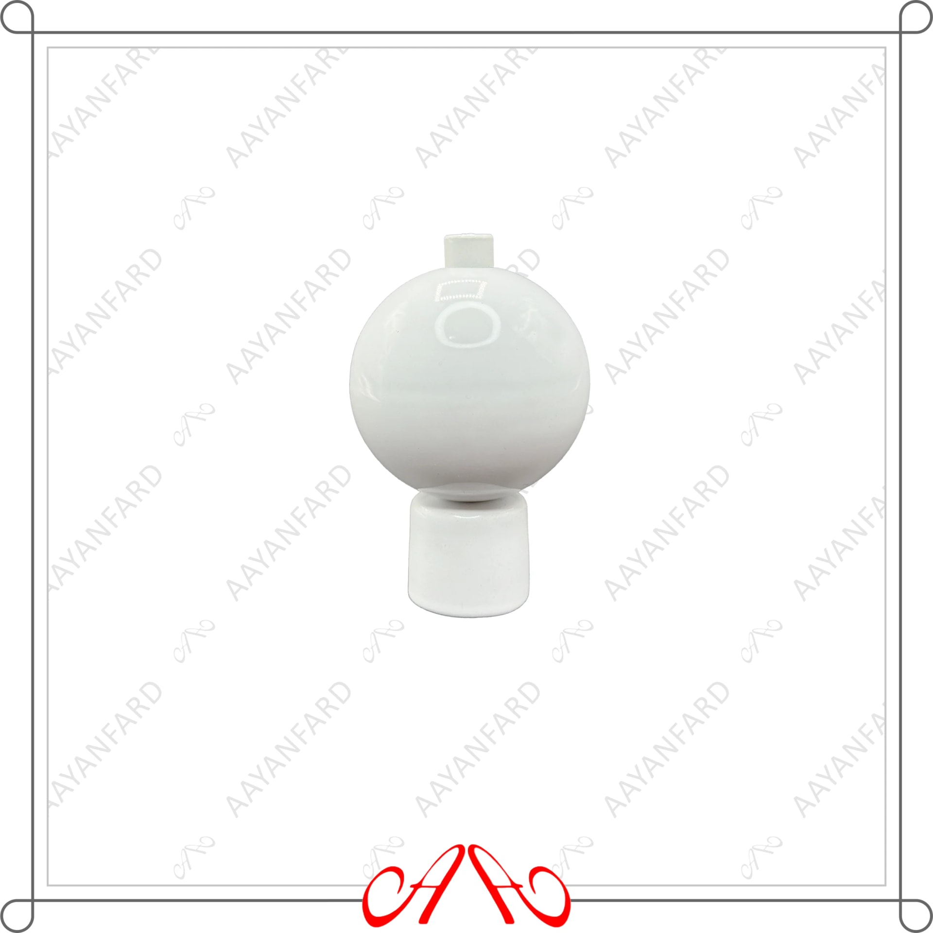 قپه سرامیکی مینیمال گرد - تصویر 3