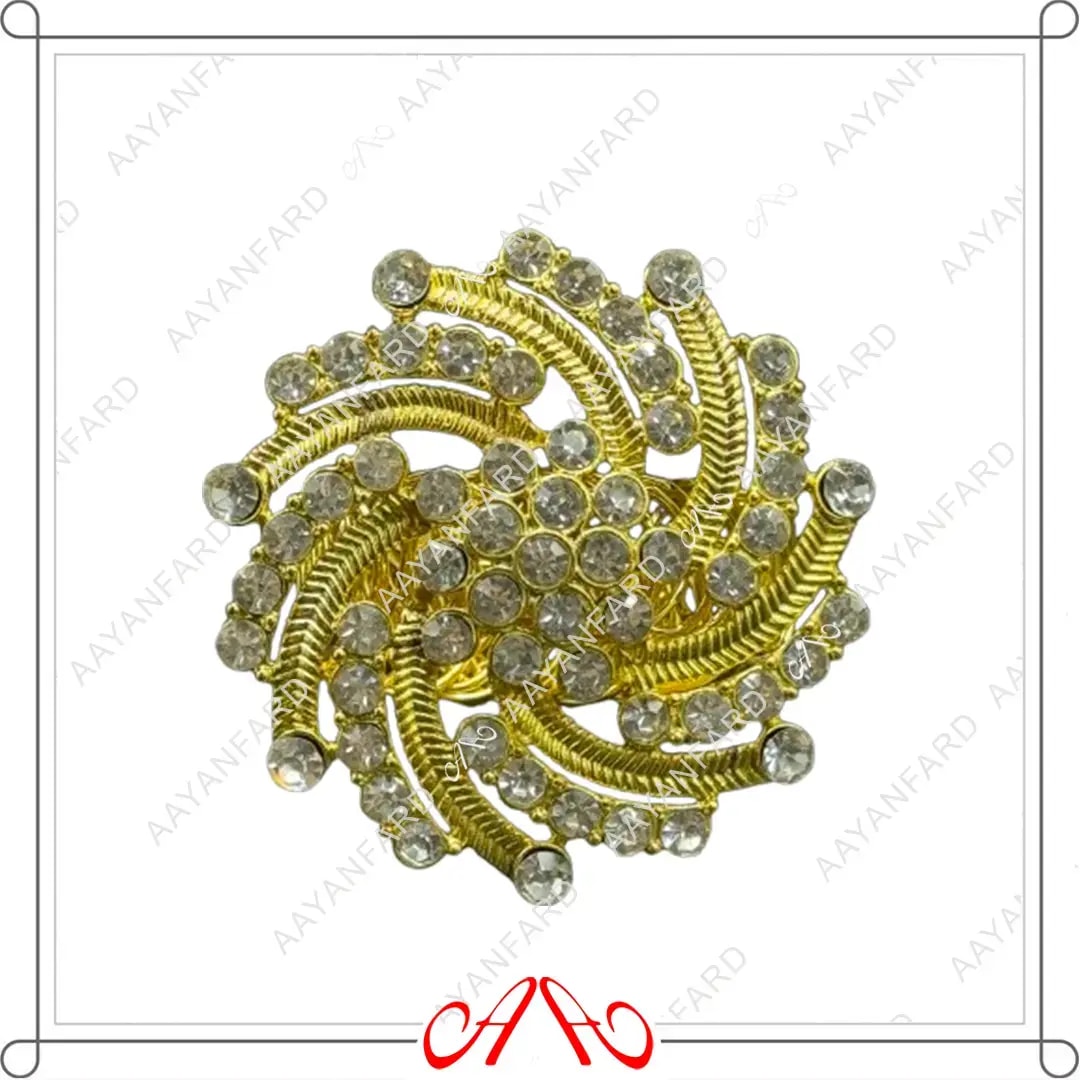 پرده جمع کن مگنتی طلایی - تصویر 2