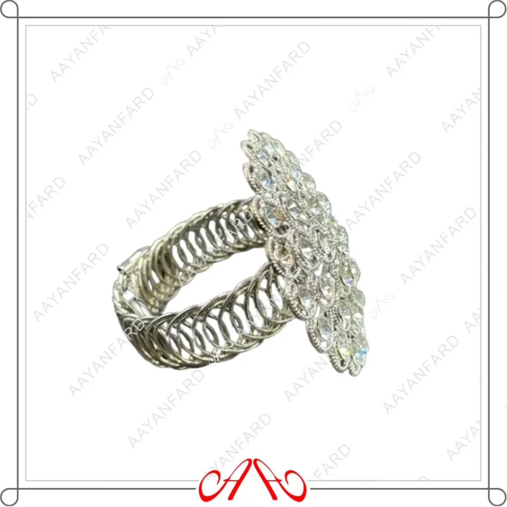 پرده جمع کن مگنتی نقره ای - تصویر 2