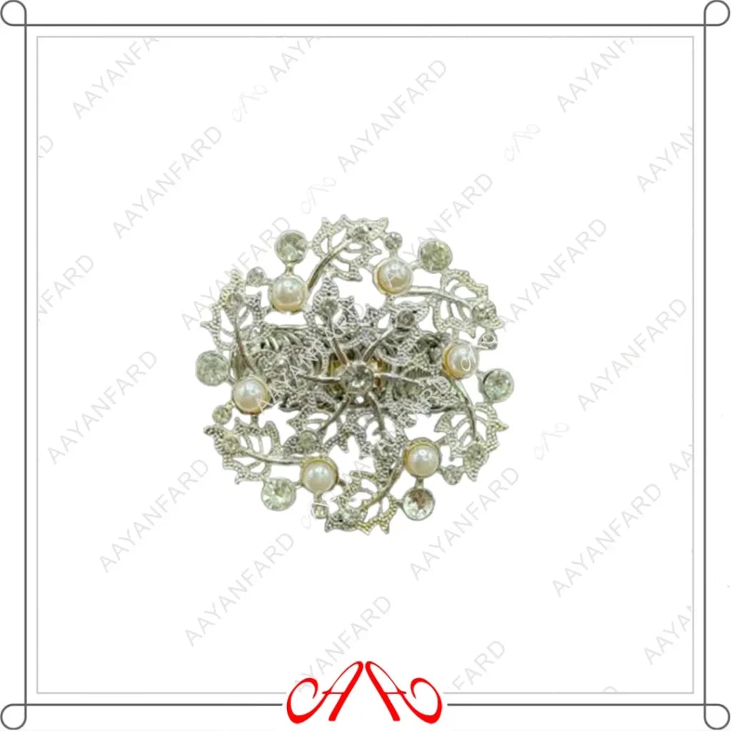 پرده جمع کن مگنتی نقره ای - تصویر 3