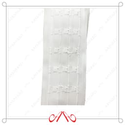 نوار پرده چهار نخ نساجی 60 متر حریر