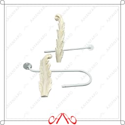 گل میخ عصایی ترمه کوچک - تصویر کوچک 2